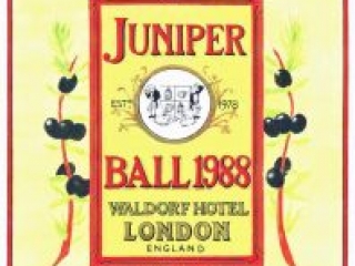 Juniper Ball 1988 programme