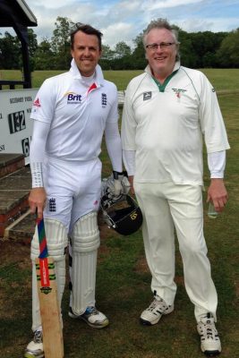 Graeme Swann and Robert Gibson, Althorp 2015