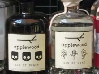 Gins of Life and Death in Tasmanian bottle shop