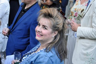 Lynne Gibson at 2018 CRG garden party