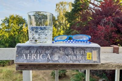 Roaring Forties gin with summer evening reading