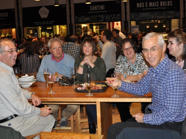 Dinner at the Time Out Market, Lisbon