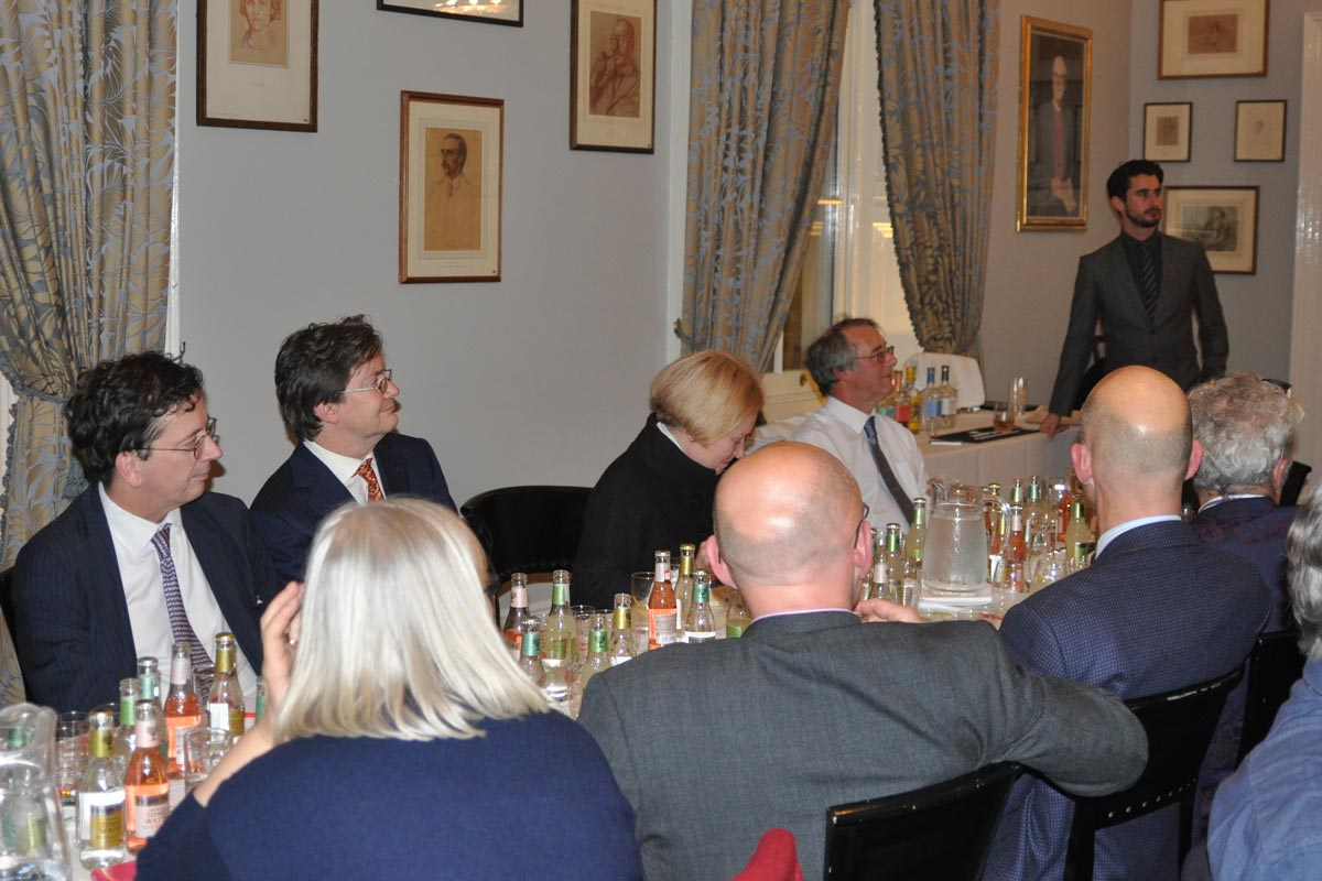 Campaign for Real Gin tasting, Athenaeum Club November 2018
