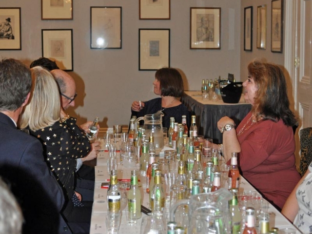 Campaign for Real Gin tasting, Athenaeum Club November 2018